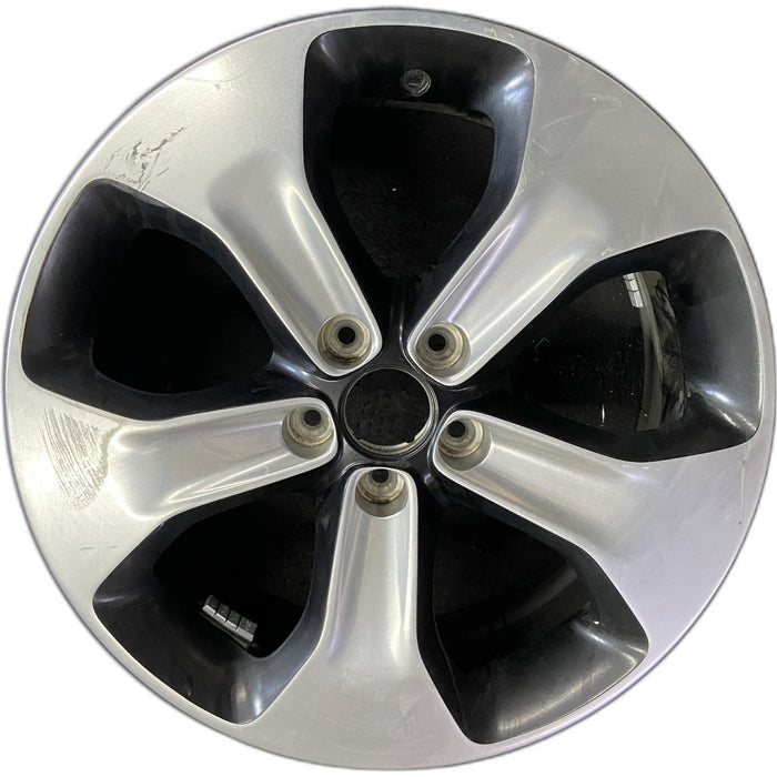 18" COMPASS 17 , , 18x7, , , , straight spoke, Original OEM Wheel Rim - Front View