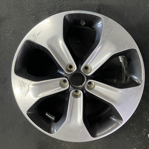 18" COMPASS 17 , , 18x7, , , , straight spoke, Original OEM Wheel Rim - Angle View