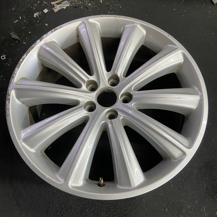 20" FLEX 13 20x8 , 10 spoke Original OEM Wheel Rim - Side Profile