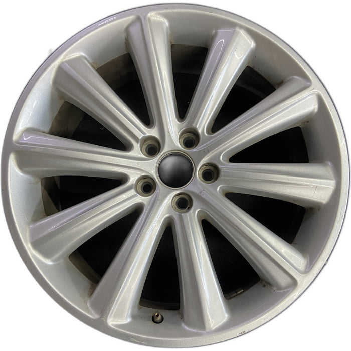 20" FLEX 13 20x8 , 10 spoke Original OEM Wheel Rim - Front View