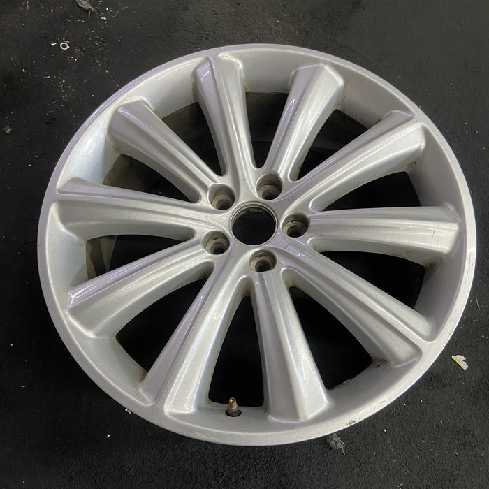 20" FLEX 13 20x8 , 10 spoke Original OEM Wheel Rim - Side Profile
