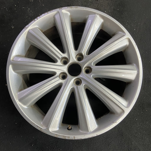 20" FLEX 13 20x8 , 10 spoke Original OEM Wheel Rim - Angle View