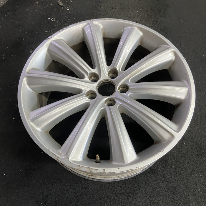 20" FLEX 13 20x8 , 10 spoke Original OEM Wheel Rim - Side Profile