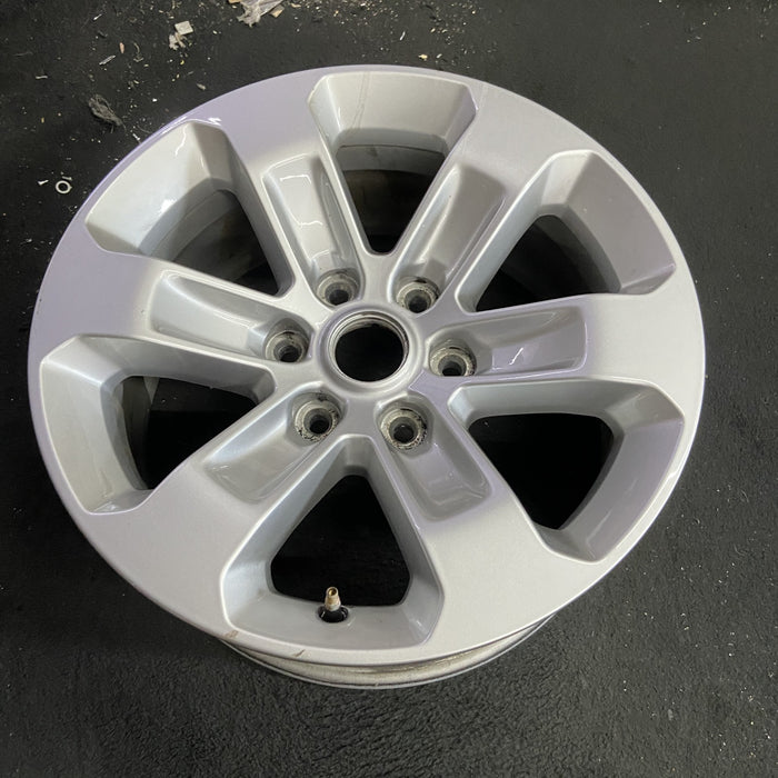 18" DODGE 1500 PICKUP 19-21 , 18x8 , , 6 spoke, opt WBC Original OEM Wheel Rim - Side Profile