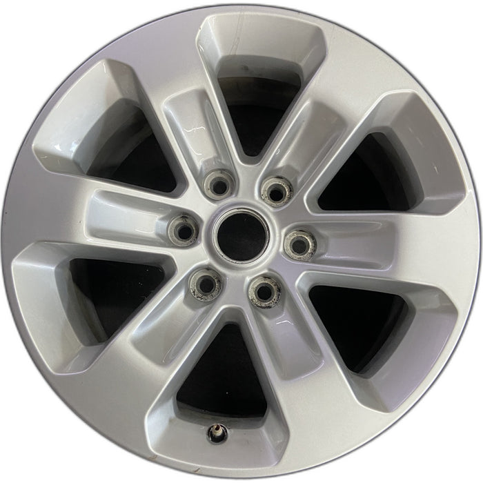 18" DODGE 1500 PICKUP 19-21 , 18x8 , , 6 spoke, opt WBC Original OEM Wheel Rim - Front View