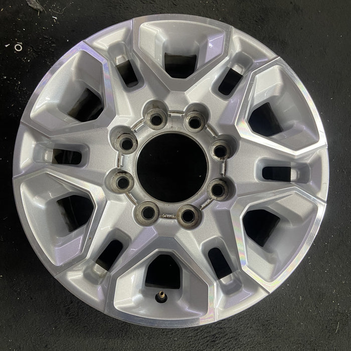 18" SILVERADO 2500 PICKUP 20 18x8, aluminum Original OEM Wheel Rim - Angle View