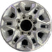 18" SILVERADO 2500 PICKUP 20 18x8, aluminum Original OEM Wheel Rim - Front View