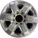 20" SILVERADO 2500 PICKUP 20-23 20x8.5, 6 spoke Original OEM Wheel Rim - Front View