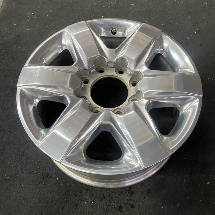20" SILVERADO 2500 PICKUP 20-23 20x8.5, 6 spoke Original OEM Wheel Rim - Close-Up Detail