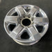 20" SILVERADO 2500 PICKUP 20-23 20x8.5, 6 spoke Original OEM Wheel Rim - Close-Up Detail