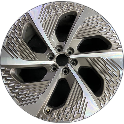 24" NAVIGATOR 25 24x9.5 6 spoke angled spoke Original OEM Wheel Rim - Front View
