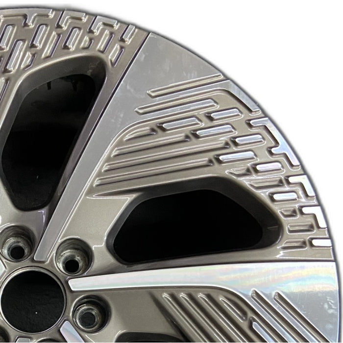 24" NAVIGATOR 25 24x9.5 6 spoke angled spoke Original OEM Wheel Rim - Side Profile