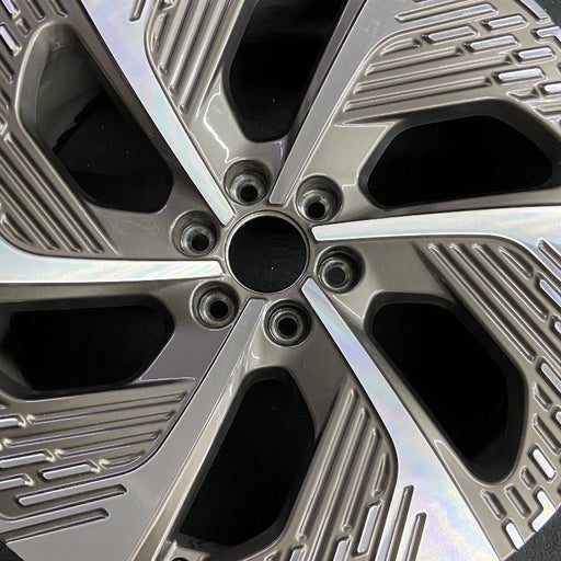 24" NAVIGATOR 25 24x9.5 6 spoke angled spoke Original OEM Wheel Rim - Angle View