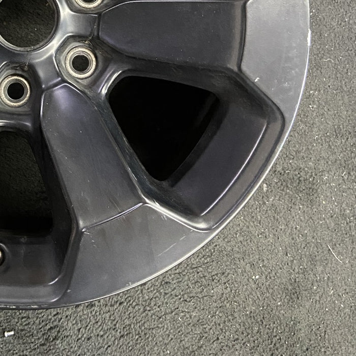 18" DODGE 1500 PICKUP 20-21 6 lug 18x8 aluminum 6 spoke opt WBS black Original OEM Wheel Rim