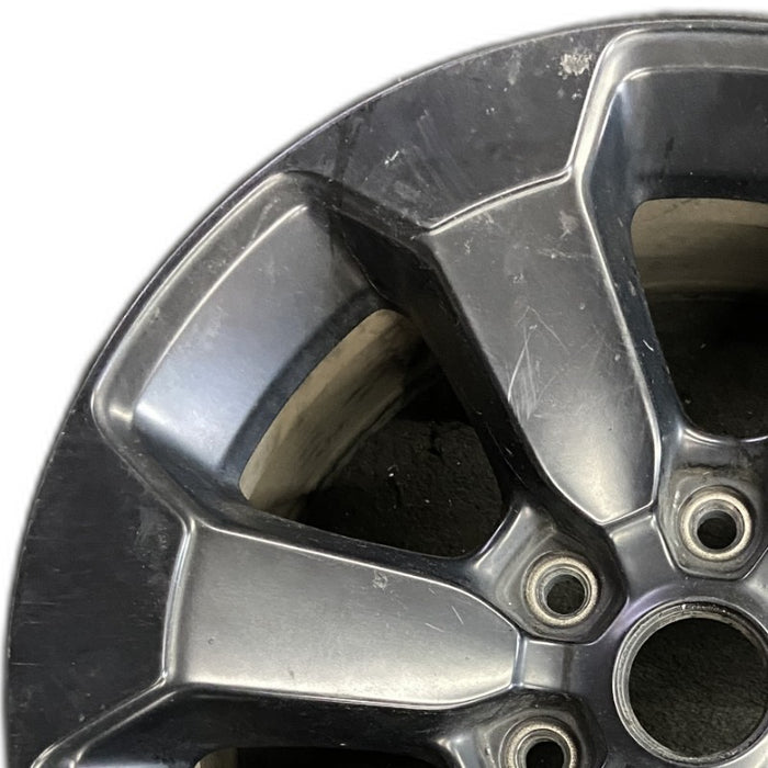 18" DODGE 1500 PICKUP 20-21 6 lug 18x8 aluminum 6 spoke opt WBS black Original OEM Wheel Rim