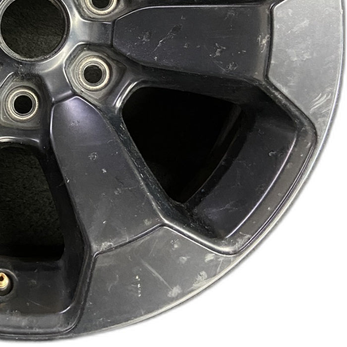 18" DODGE 1500 PICKUP 20-21 6 lug 18x8 aluminum 6 spoke opt WBS black Original OEM Wheel Rim