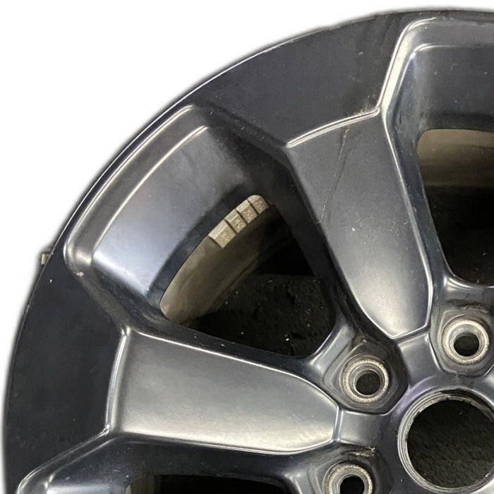 18" DODGE 1500 PICKUP 20-21 6 lug 18x8 aluminum 6 spoke opt WBS black Original OEM Wheel Rim