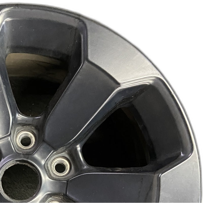 18" DODGE 1500 PICKUP 20-21 6 lug 18x8 aluminum 6 spoke opt WBS black Original OEM Wheel Rim