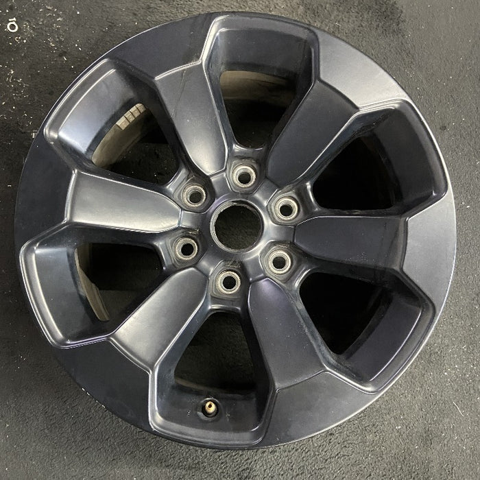 18" DODGE 1500 PICKUP 20-21 6 lug 18x8 aluminum 6 spoke opt WBS black Original OEM Wheel Rim