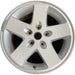 17" WRANGLER 07-08 17x7.5 silver Original OEM Wheel Rim - Front View