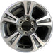 17" TACOMA 16-19 17x7.5, alloy Original OEM Wheel Rim - Front View