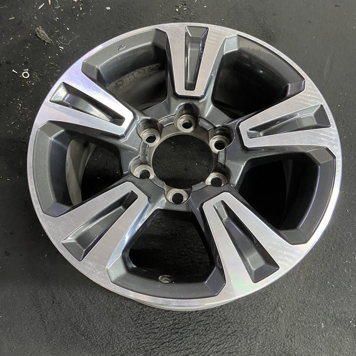 17" TACOMA 16-19 17x7.5, alloy Original OEM Wheel Rim - Side Profile
