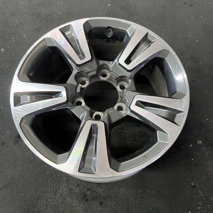 17" TACOMA 16-19 17x7.5, alloy Original OEM Wheel Rim - Close-Up Detail