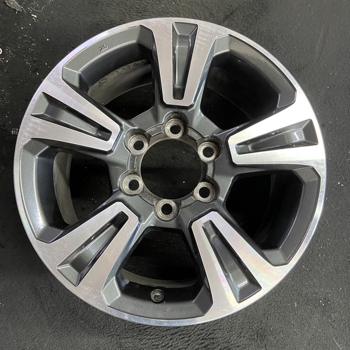 17" TACOMA 16-19 17x7.5, alloy Original OEM Wheel Rim - Angle View