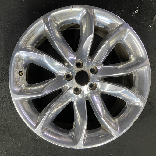 20" EXPLORER 11-14 20x8.5, , 10 spoke, Original OEM Wheel Rim - Angle View