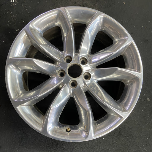 20" EXPLORER 11-14 20x8.5, , 10 spoke, Original OEM Wheel Rim - Angle View