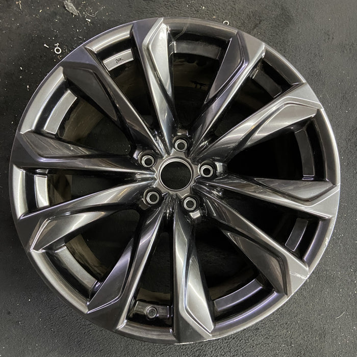 20" LS500 18-24 , 20x9.5 Original OEM Wheel Rim - Angle View