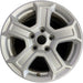17" WRANGLER 18 VIN X , 17x7.5, , aluminum, straight spoke, w/recessed outer - Front View