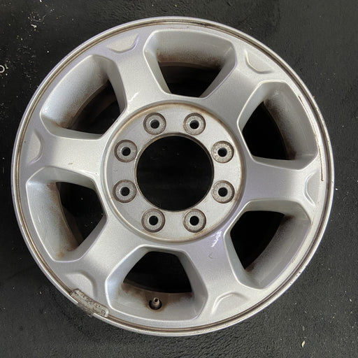 17" FORD F250SD PICKUP 13 17x7.5 , 6 spoke, Original OEM Wheel Rim - Angle View
