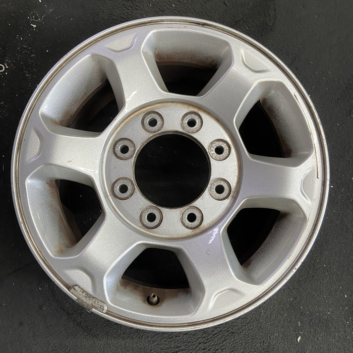 17" FORD F250SD PICKUP 13 17x7.5 , 6 spoke, Original OEM Wheel Rim - Angle View