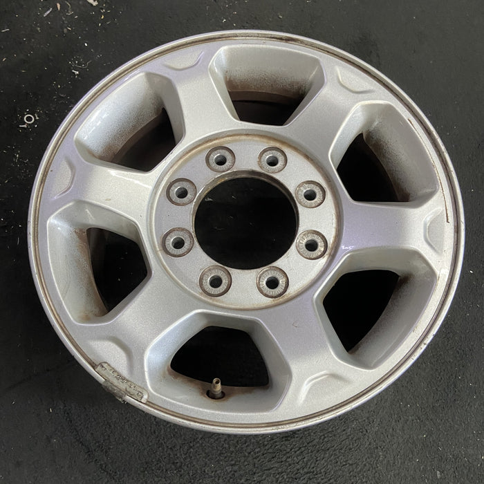 17" FORD F250SD PICKUP 13 17x7.5 , 6 spoke, Original OEM Wheel Rim - Side Profile