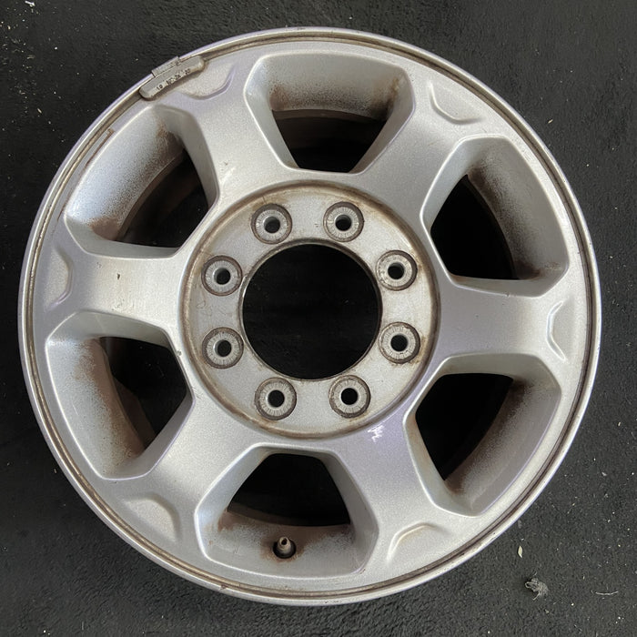 17" FORD F250SD PICKUP 13 17x7.5 , 6 spoke, Original OEM Wheel Rim - Angle View