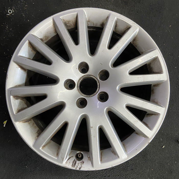 17" AUDI A4 05-09 17x7.5 , 16 spoke Original OEM Wheel Rim - Angle View