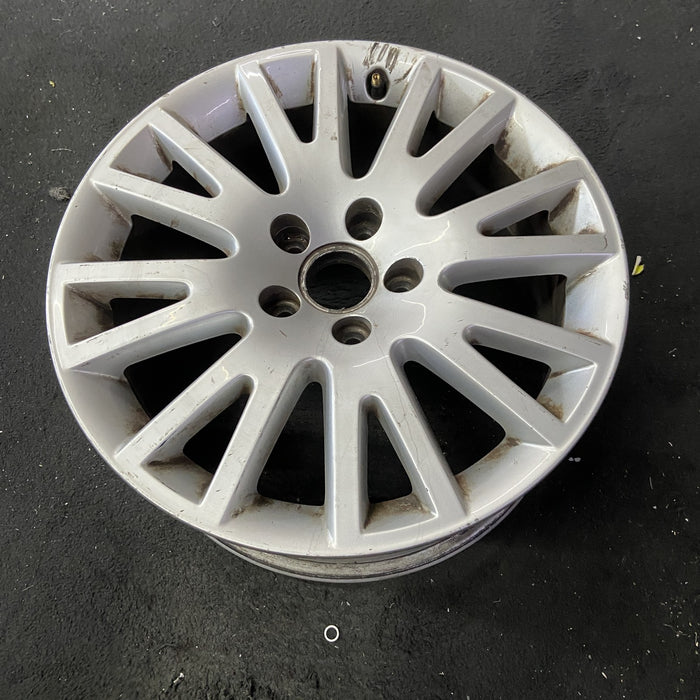 17" AUDI A4 05-09 17x7.5 , 16 spoke Original OEM Wheel Rim - Close-Up Detail