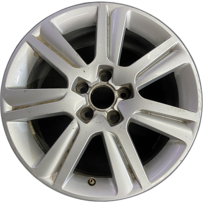 17" AUDI A4 09-11 17x7.5 , 7 spoke Original OEM Wheel Rim - Front View
