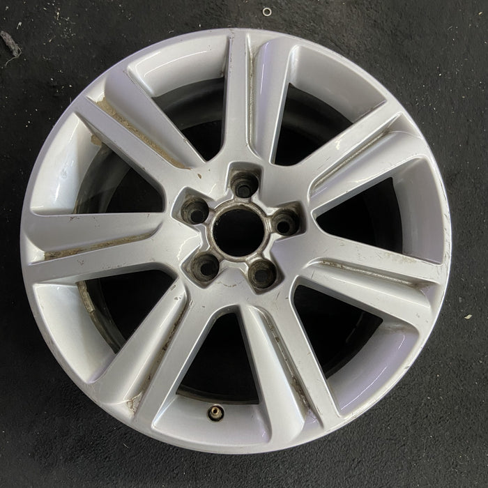 17" AUDI A4 09-11 17x7.5 , 7 spoke Original OEM Wheel Rim - Angle View