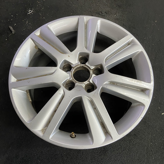 17" AUDI A4 09-11 17x7.5 , 7 spoke Original OEM Wheel Rim - Side Profile