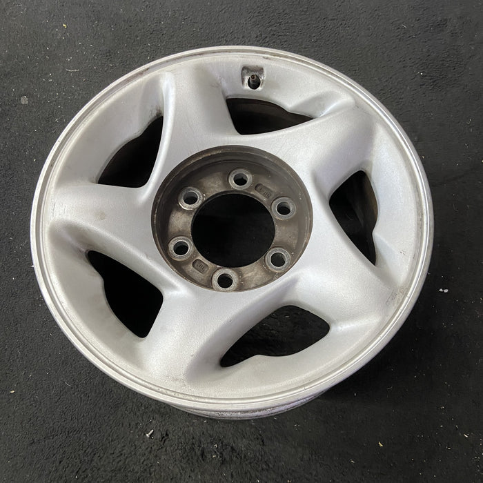 16" SEQUOIA 01-02 , alloy, 5 spoke Original OEM Wheel Rim - Close-Up Detail