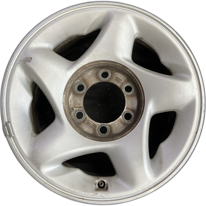 16" SEQUOIA 01-02 , alloy, 5 spoke Original OEM Wheel Rim - Front View