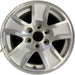 17" SIERRA 1500 PICKUP 19 classic , 17x8, 5 spoke Original OEM Wheel Rim - Front View