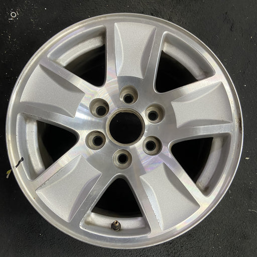 17" SIERRA 1500 PICKUP 19 classic , 17x8, 5 spoke Original OEM Wheel Rim - Angle View
