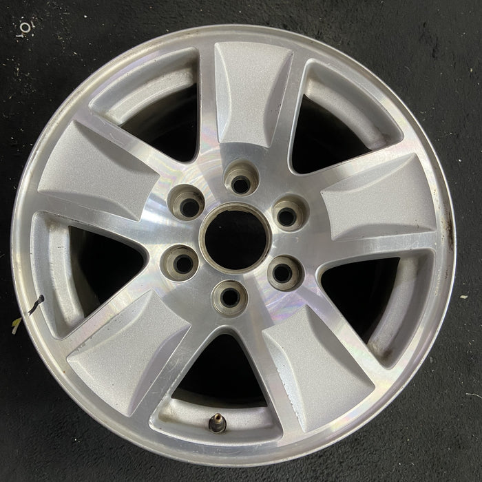 17" SIERRA 1500 PICKUP 19 classic , 17x8, 5 spoke Original OEM Wheel Rim - Angle View