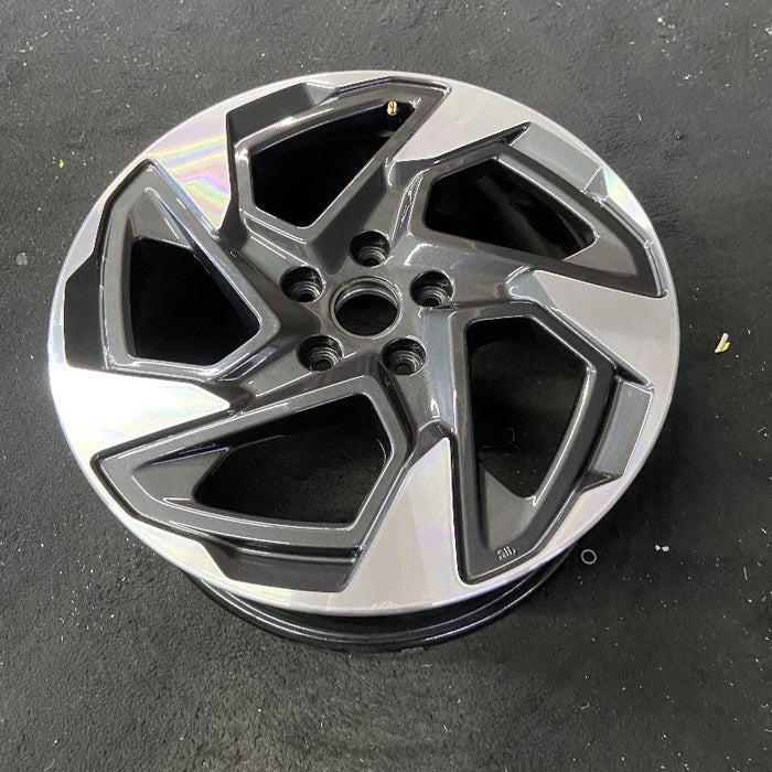 18" XV CROSSTREK 24 18x7 alloy angled spoke machined face with pockets Original OEM Wheel Rim