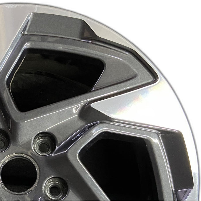 18" XV CROSSTREK 24 18x7 alloy angled spoke machined face with pockets Original OEM Wheel Rim