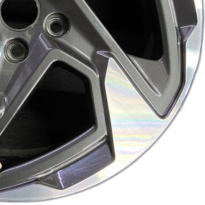 18" XV CROSSTREK 24 18x7 alloy angled spoke machined face with pockets Original OEM Wheel Rim