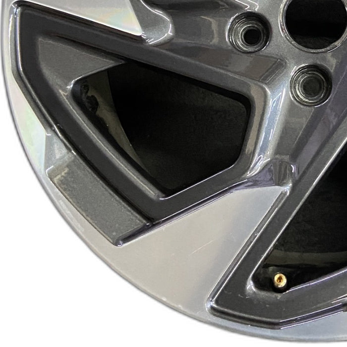 18" XV CROSSTREK 24 18x7 alloy angled spoke machined face with pockets Original OEM Wheel Rim